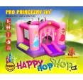 Pro princezny Happy Hop 9201P skákací hrad se skluzavkou