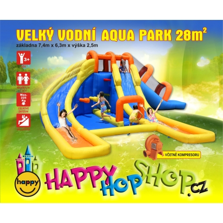 Velký vodní aqua park Happy hop 9045