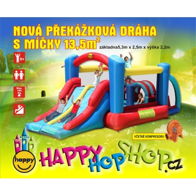 Nová Překážková dráha velká Happy Hop 9163