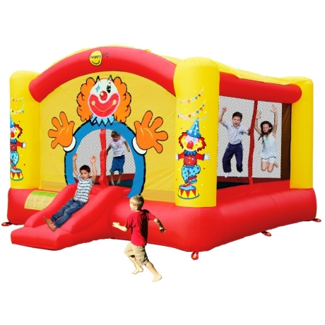Happy Hop super skákací hrad se sluneční clonou a skluzavkou