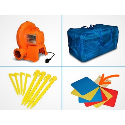 Záplata na látkové skákací hrady, látka na opravu.