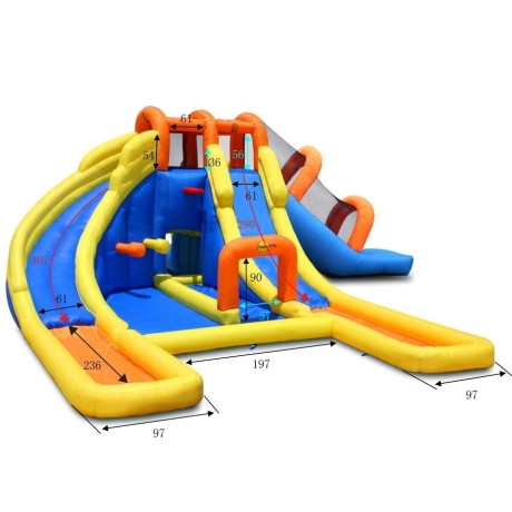 Velký vodní aqua park Happy hop 9045