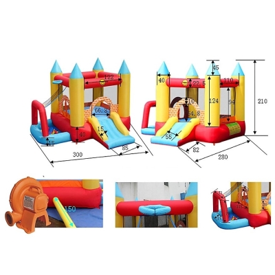 Play centrum 4 v 1 skákací hrad Happy Hop 9114