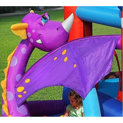 Luxusní dračí skákací hrad, Happy Hop 9022