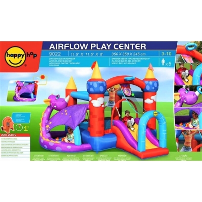 Luxusní dračí skákací hrad, Happy Hop 9022