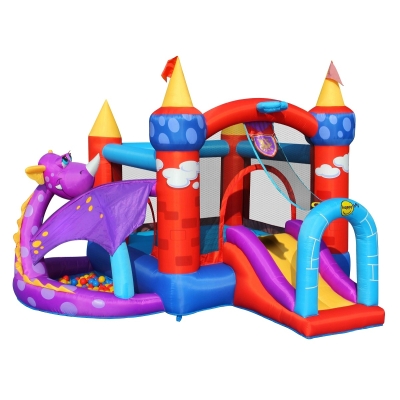 Luxusní dračí skákací hrad, Happy Hop 9022