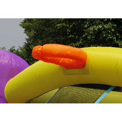 Happy Hop 9122 Dino party skákací hrad s míčky, trampolína dinosaurus, Dino´s Play House