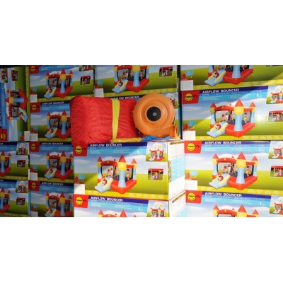 Happy Hop Velký skákací hrad XXL se sluneční clonou Happy Hop 9217N