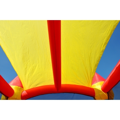 Happy Hop Velký skákací hrad XXL se sluneční clonou Happy Hop 9217N