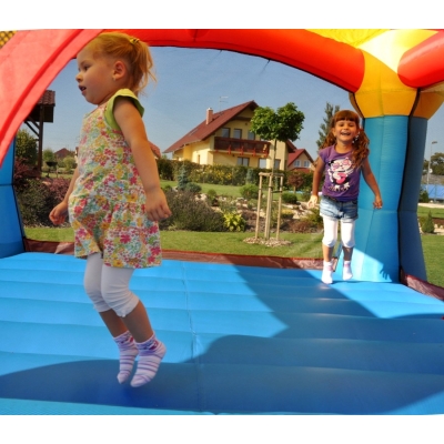 Happy Hop Velký skákací hrad XXL se sluneční clonou Happy Hop 9217N