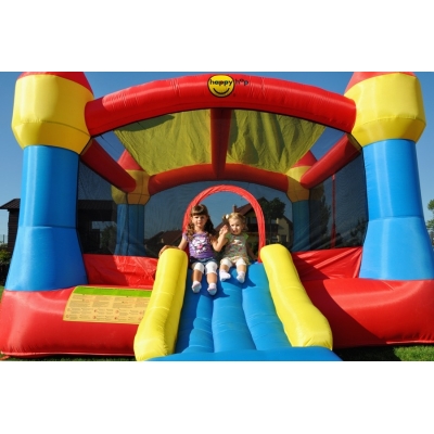 Happy Hop Velký skákací hrad XXL se sluneční clonou Happy Hop 9217N