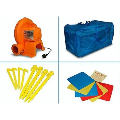 Happy Hop Párty skákací hrad se skluzavkou, Happy Hop 9004N