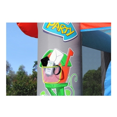 Happy Hop 9215 Párty dům Fun House, skákací hrad se skluzavkou