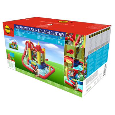 Happy Hop Funland vodní zábavný aqua s bazénem, skluzavkou a míčky, Happy Hop 9016