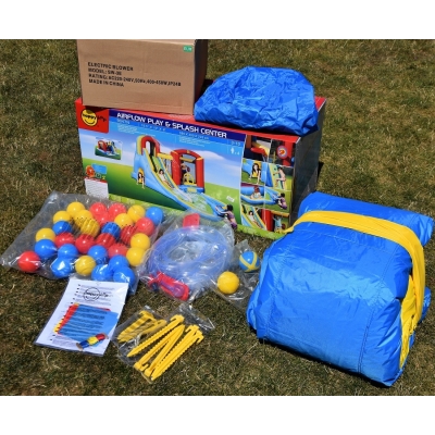 Happy Hop vodní zábavný aqua park  17,5m2 Happy Hop 9047N