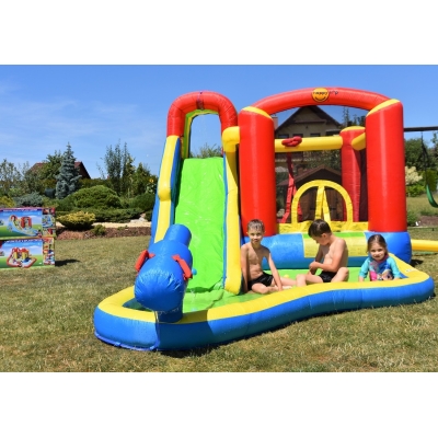 Happy Hop vodní zábavný aqua park  17,5m2 Happy Hop 9047N