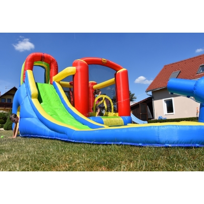 Happy Hop vodní zábavný aqua park  17,5m2 Happy Hop 9047N