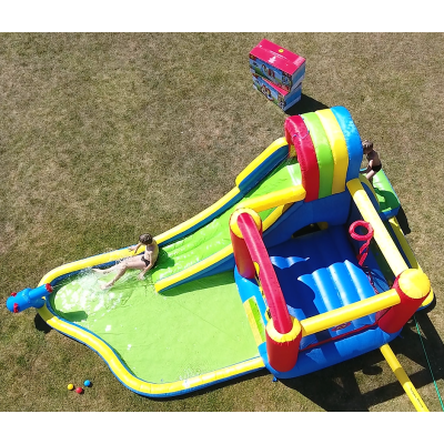 Happy Hop vodní zábavný aqua park  17,5m2 Happy Hop 9047N