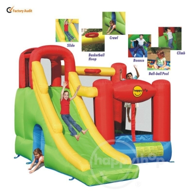 Happy Hop Dobrodružné hrací centrum se skluzavkou a bazénkem s míčky