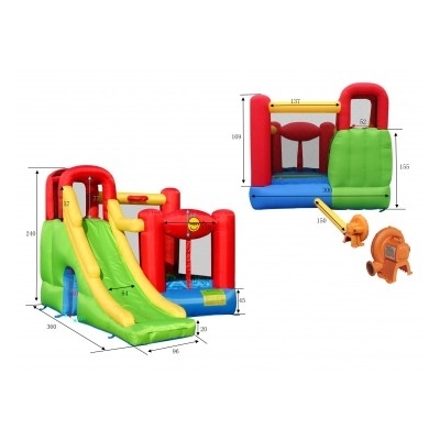 Happy Hop Dobrodružné hrací centrum se skluzavkou a bazénkem s míčky