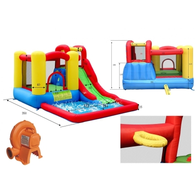 Happy Hop Dobrodružná zóna. Nafukovací atrakce Happy Hop 9271N