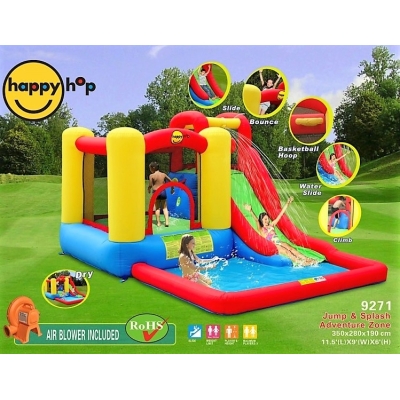 Happy Hop Dobrodružná zóna. Nafukovací atrakce Happy Hop 9271N