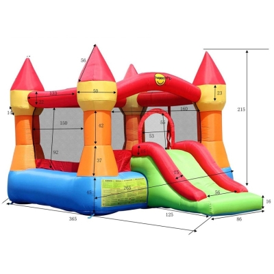 Klasik střední Happy Hop skákací hrad