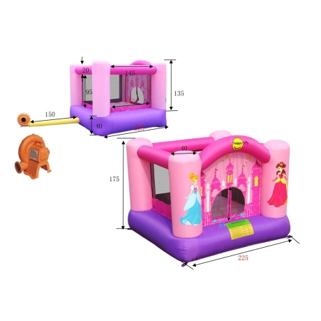 Party hrad Happy Hop 9001F