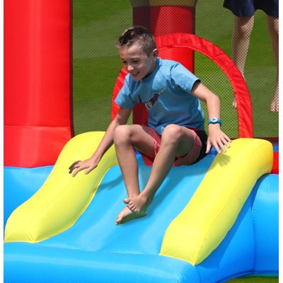 Happy Hop Klasik střední nafukavací atrakce a skluzavkou