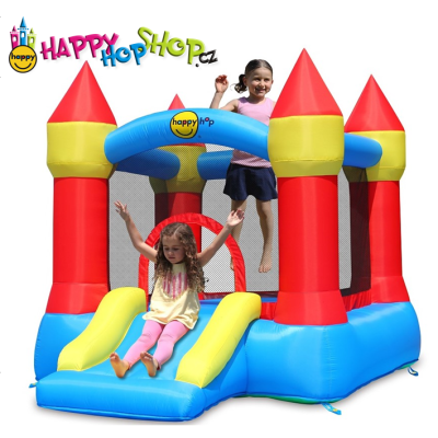 Happy Hop Klasik střední nafukavací atrakce a skluzavkou