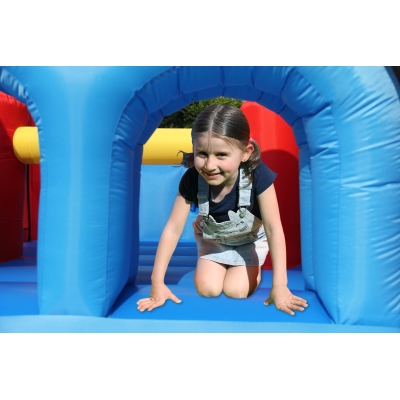 ACTIVITY skákací a prolézací hrad, zábavné centrum s dvojitou skluzavkou Happy Hop 9474