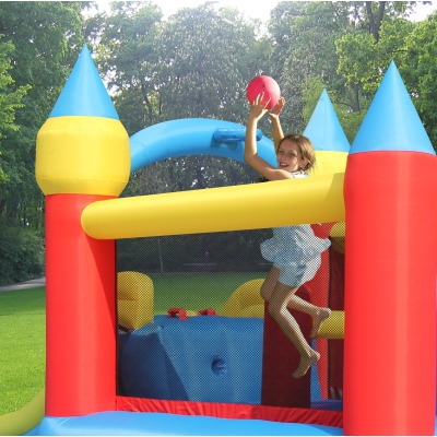 ACTIVITY skákací a prolézací hrad, zábavné centrum s dvojitou skluzavkou Happy Hop 9474