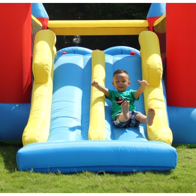 ACTIVITY skákací a prolézací hrad, zábavné centrum s dvojitou skluzavkou Happy Hop 9474