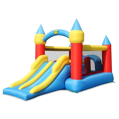 ACTIVITY skákací a prolézací hrad, zábavné centrum s dvojitou skluzavkou Happy Hop 9474