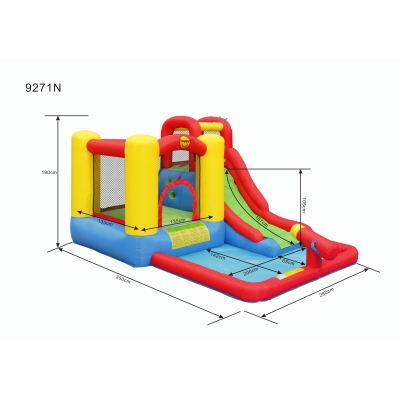 Happy Hop Dobrodružná zóna. Nafukovací atrakce Happy Hop 9271N