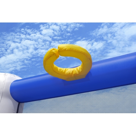 Happy Hop Skákací párty domeček , skákací hrad se skluzavkou a míčky