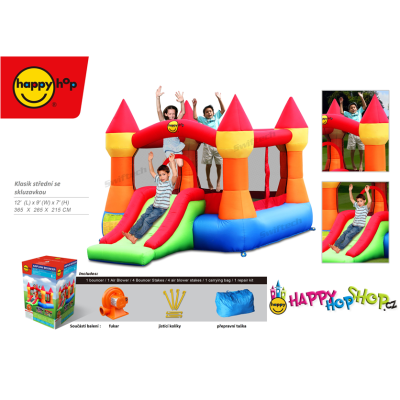 Klasik střední Happy Hop 9017N nafukovací atrakce pro děti