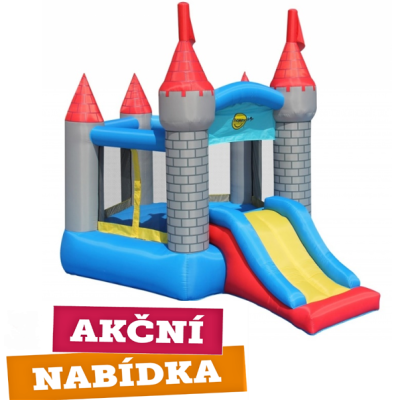 Pětiúhelníkový hrad se skluzavkou