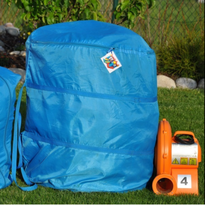 Happy Hop Velký skákací hrad XXL se sluneční clonou Happy Hop 9217N