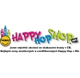 Happy Hop Skákací hrad barevné bublinky se skluzavkou 9201B