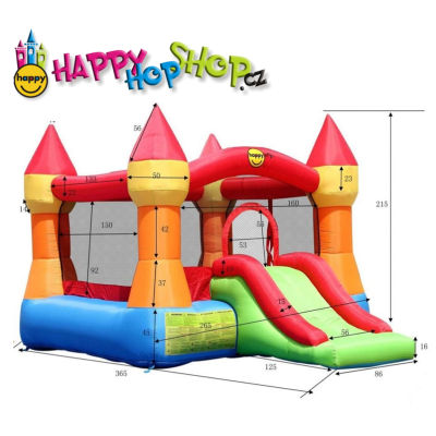 Klasik střední Happy Hop 9017N nafukovací atrakce pro děti