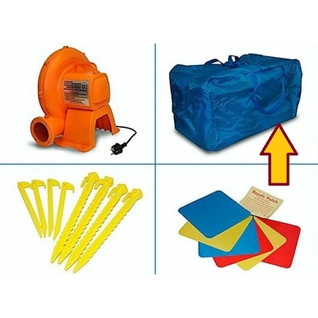 Play centrum 4 v 1 skákací hrad Happy Hop 9114