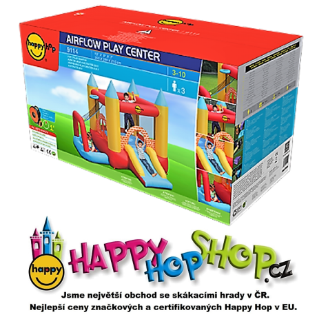 Play centrum 4 v 1 skákací hrad Happy Hop 9114