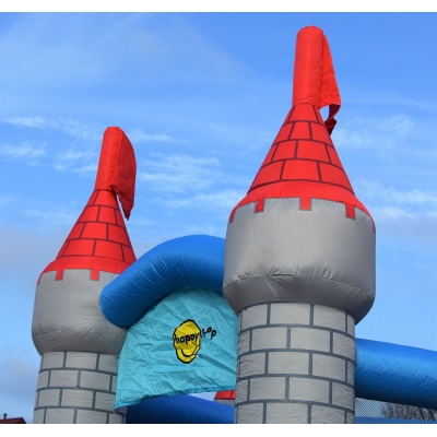 Pětiúhelníkový hrad se skluzavkou happy hop 9018N