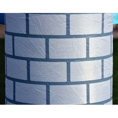 Pětiúhelníkový hrad se skluzavkou