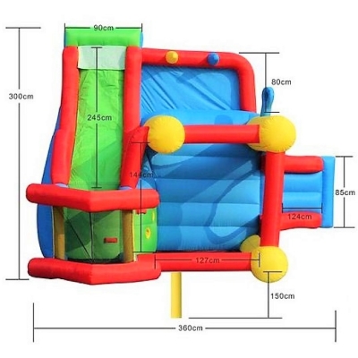 Multifunkční hrací centrum 7 v 1 - Dům