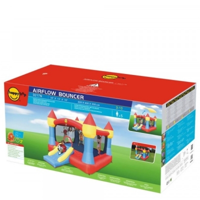 Happy Hop Velký skákací hrad XXL se sluneční clonou Happy Hop 9217N