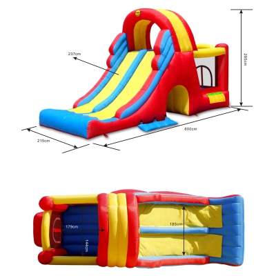 Skákací hrad Obří skluzavka, Happy Hop 9082N 