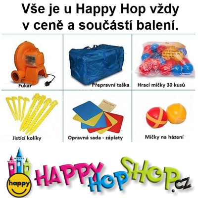 Multifunkční hrací centrum Rytířský hrad 13 v 1 Happy Hop 9021