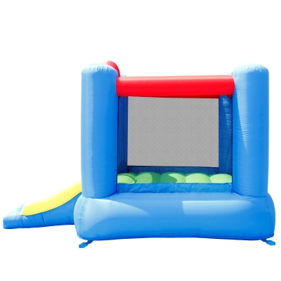 Happy Hop Neptun, skákací hrad modrý se skluzavkou